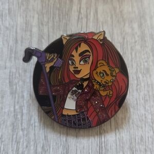 Loungefly Monster High Pets Blind Box Enamel Pin of Toralei Stripe Sweet Fang